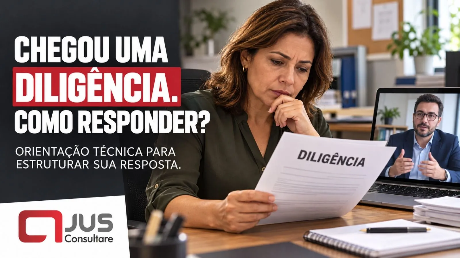 Chegou uma diligência. Como responder? Orientação técnica para estruturar sua resposta.